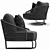 Positano Outdoor Lounge Chair 3D model small image 4