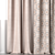 Multicolored Curtains and Tulle Set 3D model small image 3