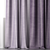 Elegant Curtain Set with Tulle 3D model small image 2