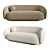 Eichholtz Brice 4K Sofa: Stylish and Comfortable 3D model small image 1