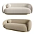 Eichholtz Brice 4K Sofa: Stylish and Comfortable 3D model small image 2