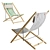 Sunset Serenity Beach Chair 3D model small image 2