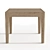 Elegant Teak Side Table - Laurel 3D model small image 2