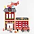 Hape Fire Station Playset - Complete Pretend Emergency Fun 3D model small image 3