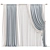 Redefining Elegance: Curtain 853 3D model small image 1
