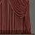 Elegant Drape 854 3D model small image 3