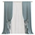 Elegant Drapery 855 3D model small image 1