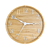 Elegant Rattan Wall Clock 3D model small image 1
