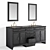 Drawer Style Bathroom Vanity 3D model small image 2