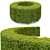 Seamless Amur Privet Hedge 3D model small image 4