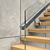 Modern Stairs 2 - Wood, Concrete & Glass 3D model small image 17