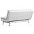 Elegant Bianca Corino Sofa 3D model small image 2