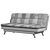 Elegant Bianca Corino Sofa 3D model small image 3