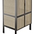 Modern Cane Wardrobe for Stylish Storage 3D model small image 4