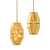 Elegant Topaz Pendant Light: Enhance Your Space with Anzazo's Exclusive Design 3D model small image 1