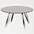 Mid-Century Charm: Riley Marble Coffee Table 3D model small image 8