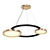 Luminous Eclisse LED Chandelier 3D model small image 1
