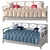 La Mer Children's Bed with Drawers 3D model small image 2