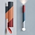 Flauta Spiga Indoor Wall Lamp: Design Patricia Urquiola 3D model small image 3