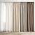 Poly Curtain Set 3D model small image 1