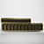 Bronze Modern Line Tufted Bench 3D model small image 4