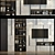  Sleek TV Wall Unit 184 3D model small image 1