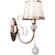 Elegant Teneritas Wall Sconce 3D model small image 1