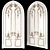 Regal Entry: KingFrederick Door 3D model small image 1