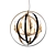 Elegant Rochelle Pendant Light 3D model small image 1