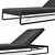 Restoration Hardware Vietri Chaise 3D model small image 2