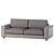 Modern 2014 Sofa: Stylish & Versatile 3D model small image 3