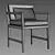 Stylish Teak Armchair for Elegant Comfort 3D model small image 4