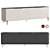 Praddy Bamboo Sideboard - Elegant and Functional 3D model small image 1