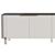 Praddy Bamboo Sideboard - Elegant and Functional 3D model small image 3