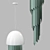 Elegant Jellyfish Lamp: Anodized Aluminum and Plexiglass 3D model small image 2