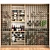 Modern Wine Storage Cabinet 3D model small image 1