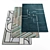 Modern High-Resolution Rugs Set 3D model small image 1