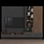 Versatile TV Wall Unit 3D model small image 9