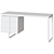 CP1706-DK Writing Desk: Sleek and Functional 3D model small image 2
