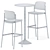 Modern High Table Stato AT-600: Elevated Elegance 3D model small image 2