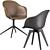 Boconcept: Alicante Table-Adelaide Chair Set 3D model small image 3