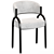 Sleek and Stylish Bahati Chair 3D model small image 3