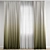 Polygonal Curtain Model Kit 3D model small image 1