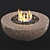 Cozy Fire Pit Table 3D model small image 1