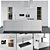 Modern White Kitchen: 2015 Edition 3D model small image 1