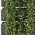 Elegant Hanging Wall Planter Set 3D model small image 5