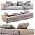 Brick Lane Modular Sofa 3D model small image 5