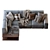 Modern Aston Sofa 290x220x86 3D model small image 3