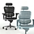 Texteres Office Chair Set 3D model small image 1