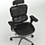 Texteres Office Chair Set 3D model small image 5